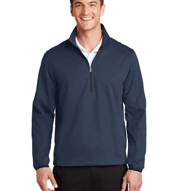 Port Authority J716 Active 1/2-Zip Soft Shell Jacket