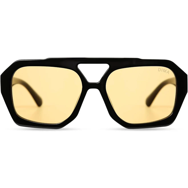 Beth Geometric Aviator Sunglasses