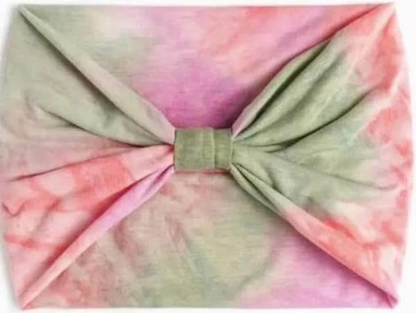 Tie Dye Stretchy Wide Headband