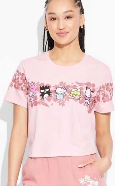 Hello Kitty Short Sleeve Shirt