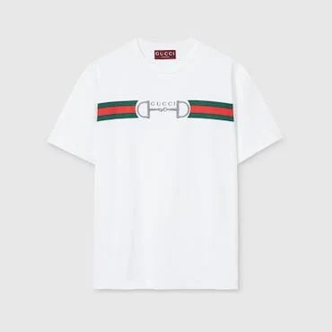 Gucci Men's Logo-Detail T-Shirt