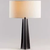 Crate & Barrel Isla Triangle Table Lamp