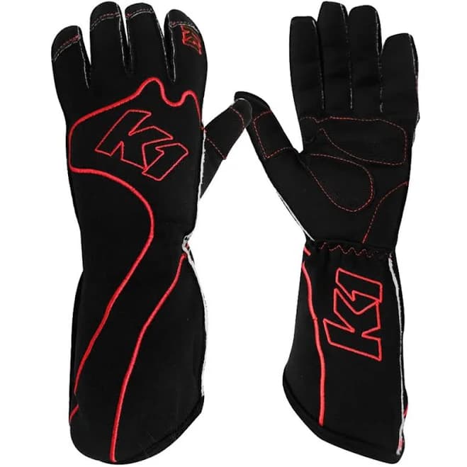 K1 RaceGear RS1 Reverse Stitch Kart Racing Gloves