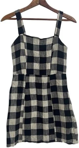 Primark Sleeveless Checkered Mini Dress