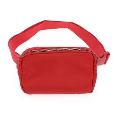 Unique Bargains Solid Color Hiking Gym Running Waist Pack