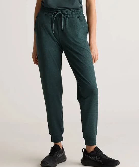 Quince Women's Flowknit Mid-Rise Joggers
