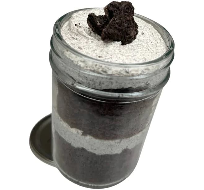 Chocolate Oreo Mousse Jar