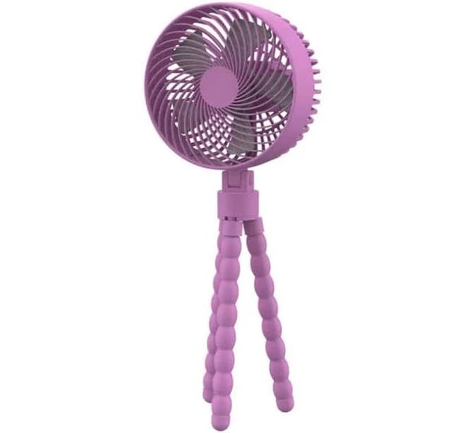 Hampton Bay 5 in. Mini Portable Personal Octopus Clip On Fan