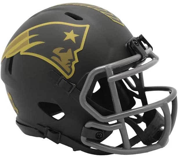Riddell New England Patriots Salute to Service Mini Speed Helmet