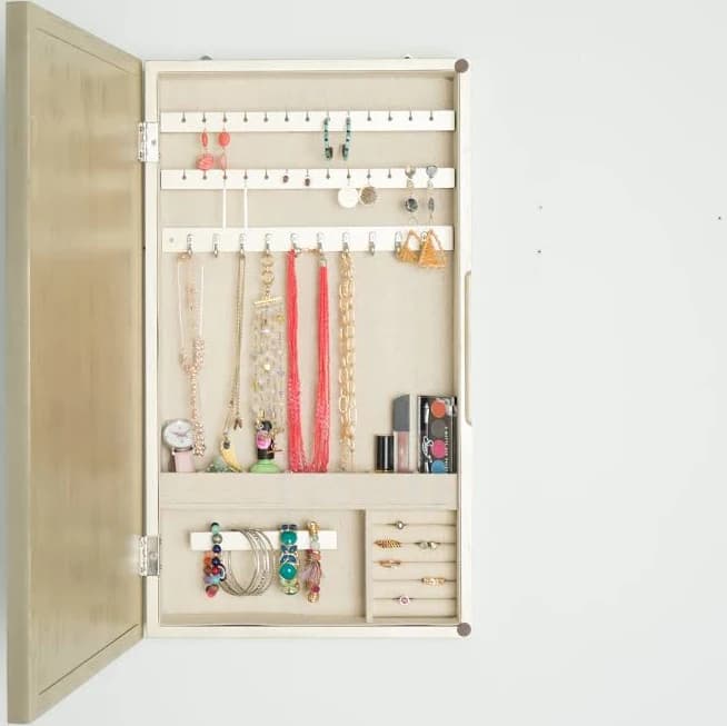 Hives & Honey Nicolette Jewelry Strorage Mirror