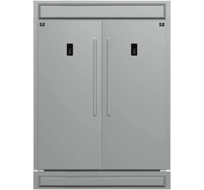 Forno Fortezza 60 Inch Convertible Refrigerator/Freezer with Modern Trim Kit
