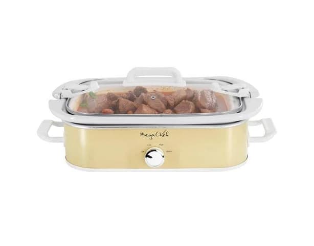 MegaChef 3.5 Quart Casserole Slow Cooker