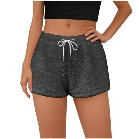 Women's Casual Elastic Waist Drawstring Shorts