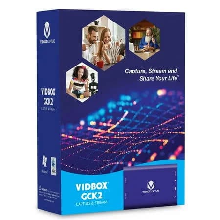 Vidbox GCK2 Capture and Live Stream Game Capture Software
