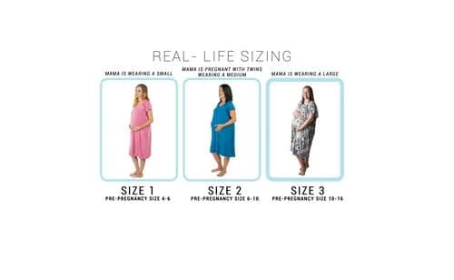 Three Little Tots Labor & Delivery Gown