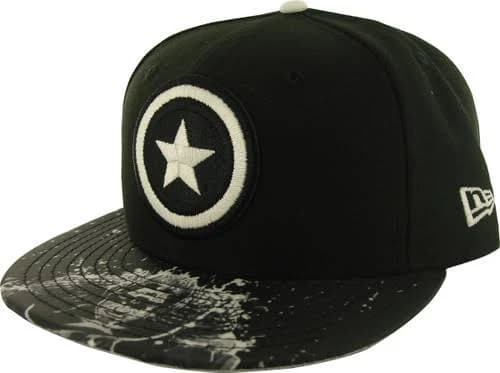 Captain America Glow Logo 59FIFTY Fitted Hat