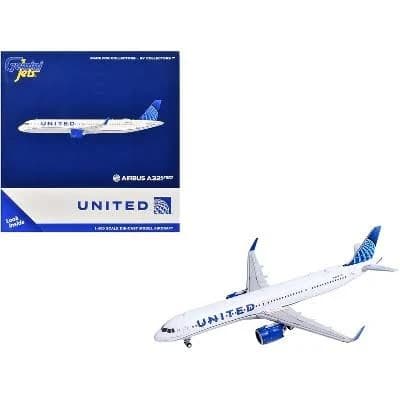 GeminiJets Airbus A321neo United Airlines 1/400 Diecast Model Airplane