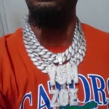 Iced Out Custom Big Name Pendant With Cuban Link Chain: Personalised Necklace, Hiphop Jewelry - Etsy Ireland