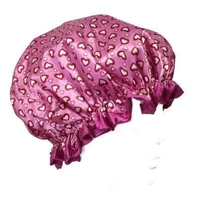 Wrapables Trendy Satin Shower Cap