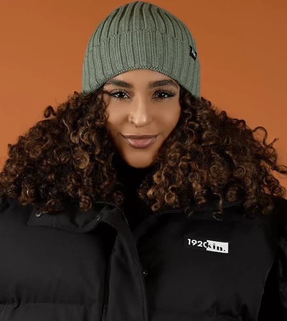 Kin Apparel Satin Lined Hair Frizz Reducing Beanie