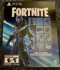New Fortnite Cobalt Star Bundle Digital Code 8 Cosmetics + 1000 V Bucks for PS5