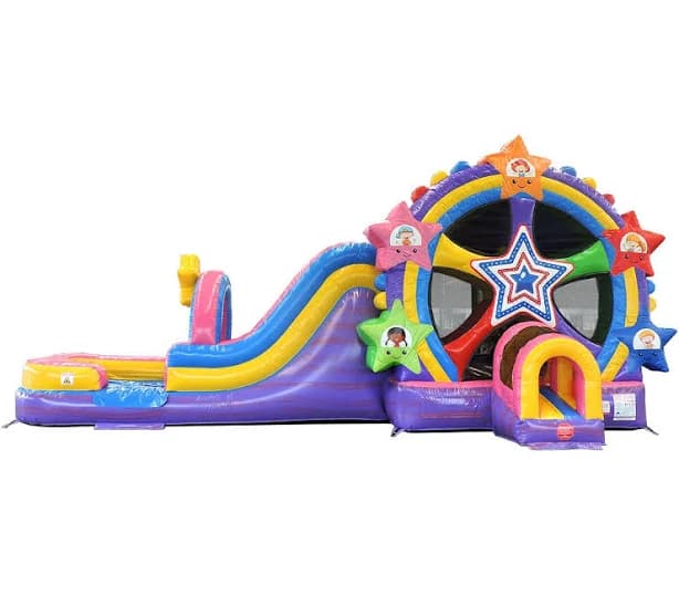 TentandTable Mega Inflatable Water Slide Bounce House Combo with Blower