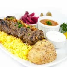 Souvlaki Platter Beef
