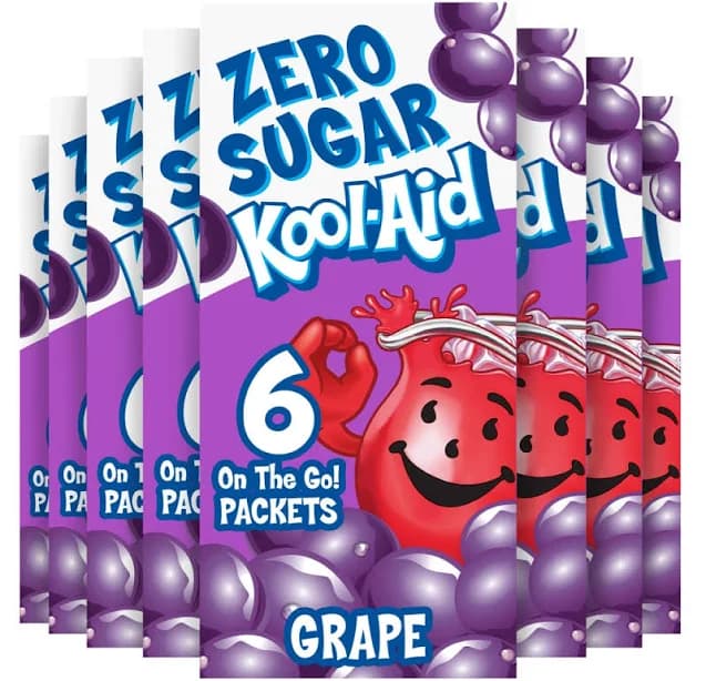 Kool-Aid On-The-Go Sugar-Free Grape Powdered Soft Drink
