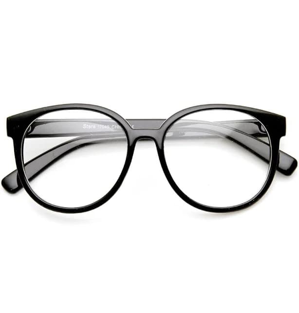Retro Fashion Oversized P3 1980s Style Frame Clear Lens Glasses