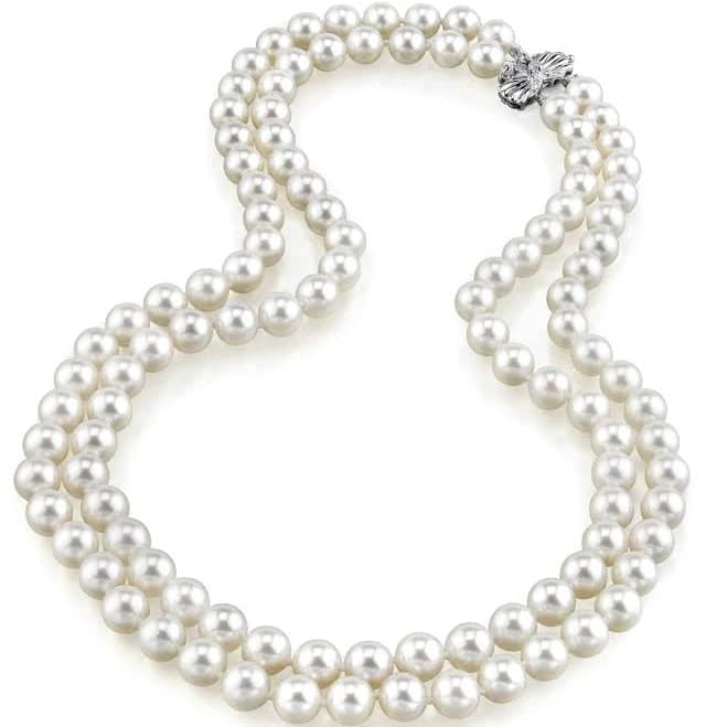 Freshwater Pearl Double Strand Necklace