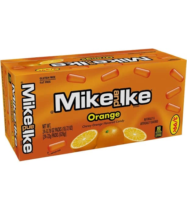 Mike and Ike Orange