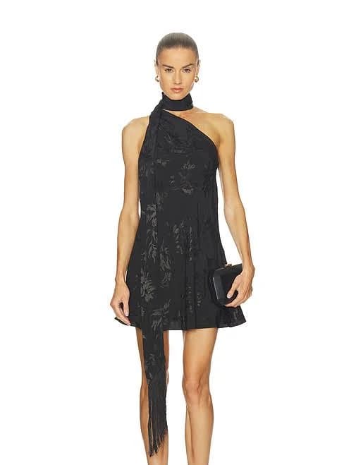 Hemant and Nandita Tie Sash Mini Dress