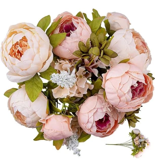 Simple Craft Peony Flowers