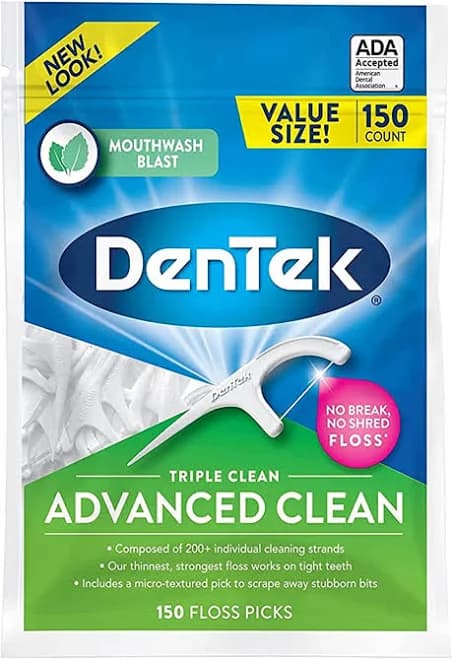 Dentek Triple Clean Floss Picks