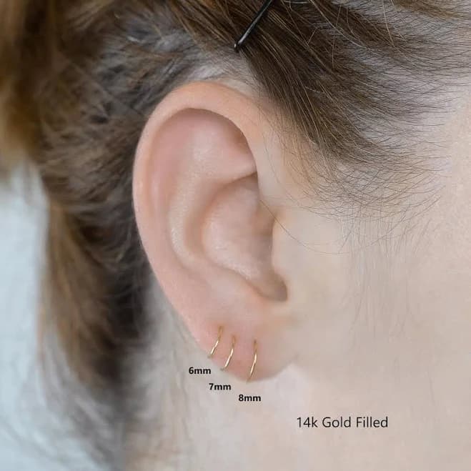 Minimalist Hoop Earrings