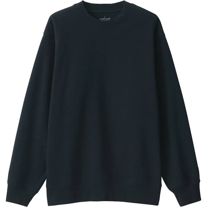 Muji Men's Jersey Crewneck Sweatshirt
