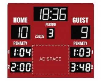 OES Hockey Scoreboard 6210