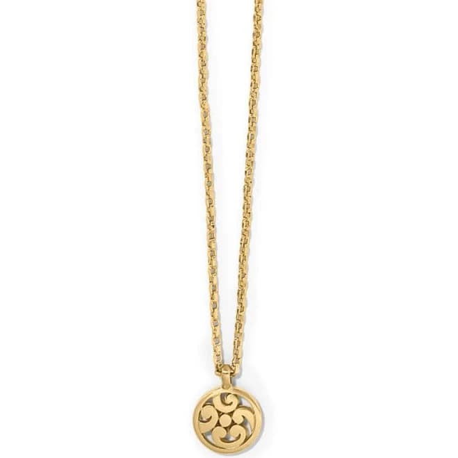 Brighton Contempo Medallion Petite Necklace