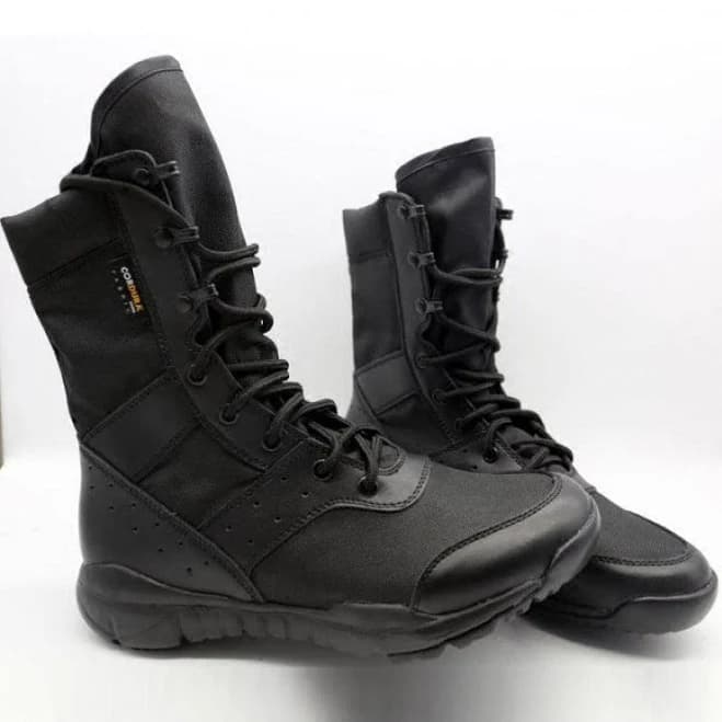 Men's High-Top Canvas Tactical Boots