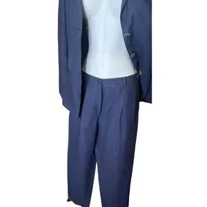 Giorgio Armani | Skirts | Giorgio Armaninavylinen2pcpantsetsize2 | Poshmark