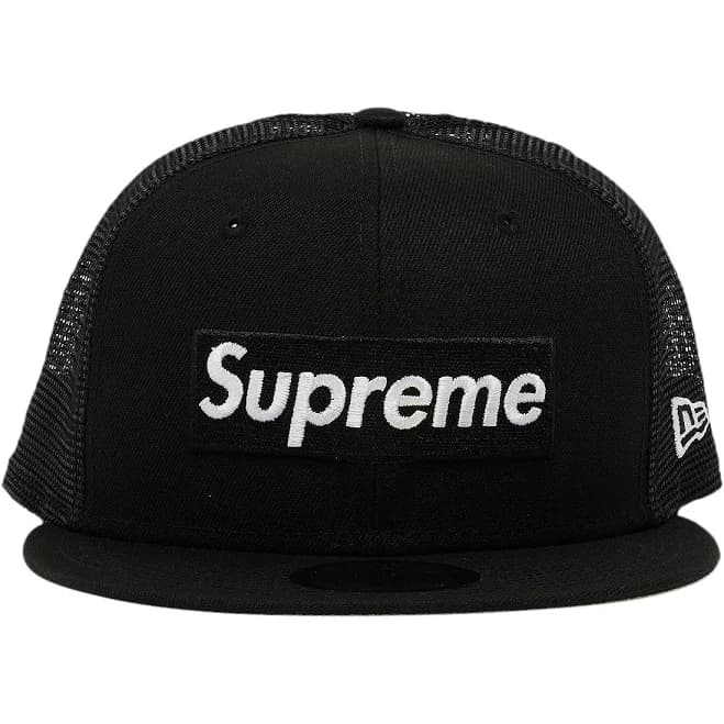 Supreme x New Era Box Logo Mesh Back Hat