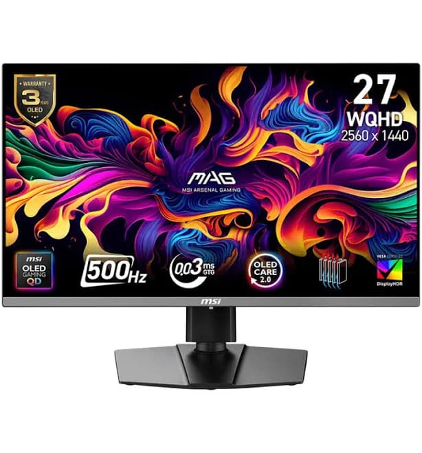 MSI MAG 272QP QD OLED X50 Gaming Monitor