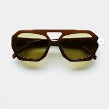 Veja | Accessories | Veja Brown Aviator Sunglasses With Retro Design | Poshmark