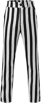 PETCDIM Mens Striped Stretch Dress Pants Slim Fit Skinny Fashion Chino Pants Casual Business Work Golf Flat Front Long Suit Pant S-3XL Black at Amazon Men's Clothing store