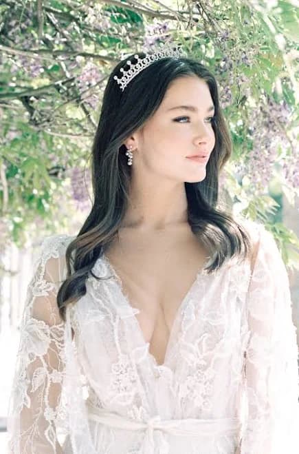 Eden Luxe Bridal Etta Pearl Drop Earrings