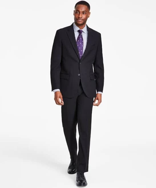 Nautica Men's Modern-Fit Bi-Stretch Suit