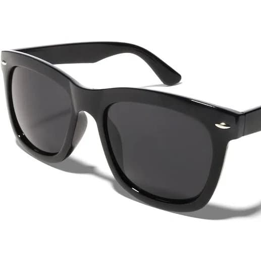 ShadyVEU DANI Oversized Round UV Protection Sunglasses
