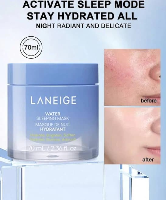Laneige LANEIGE Water Sleeping Mask 70ml, Suitable For Daily Use,