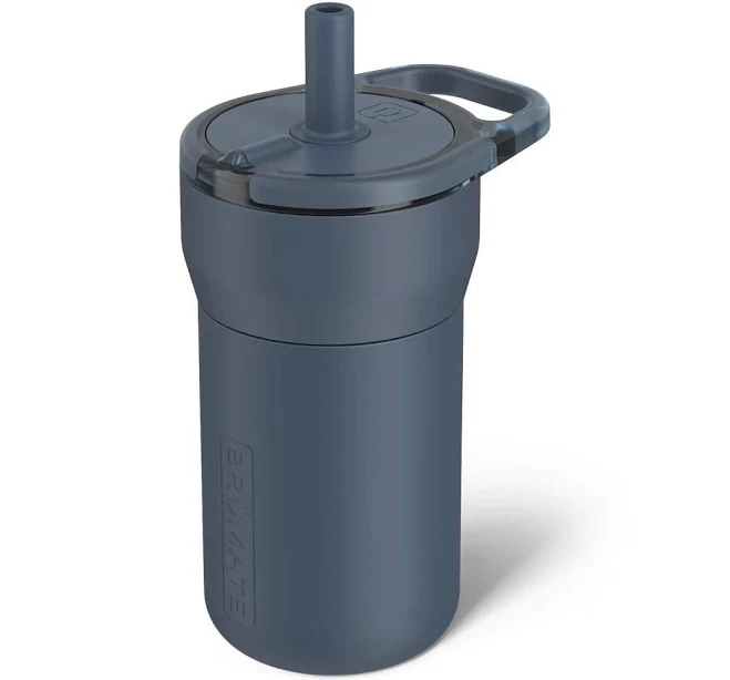 BruMate Leap Nightfall Blue 12oz Kids Spill Proof Cup