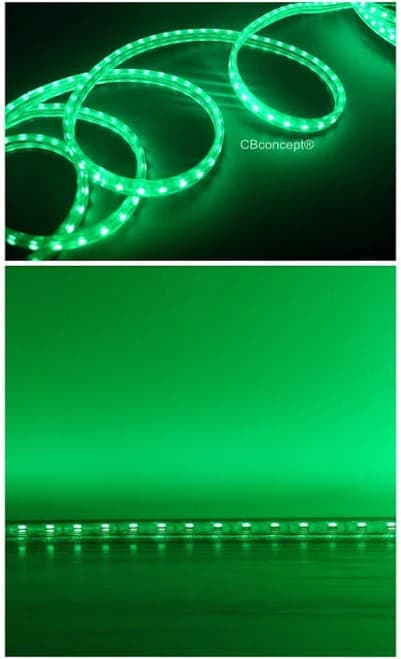 Cbconcept UL Listed 3.3 Feet 360 Lumen Dimmable 110-120v Ac Flexible Flat LED Strip Rope Light